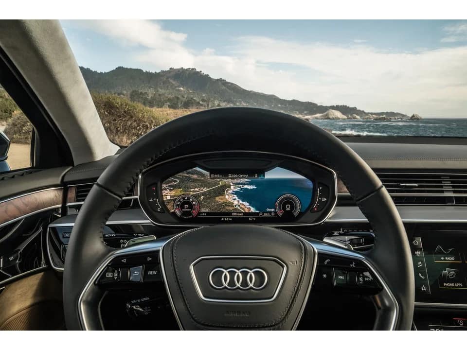 Audi A8 front view